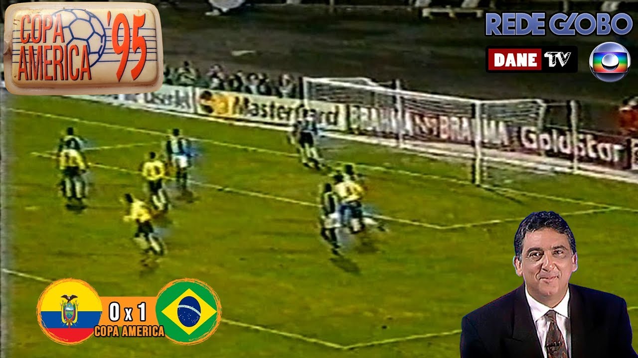 Copa América 1995 - Brasil 1x0 Equador