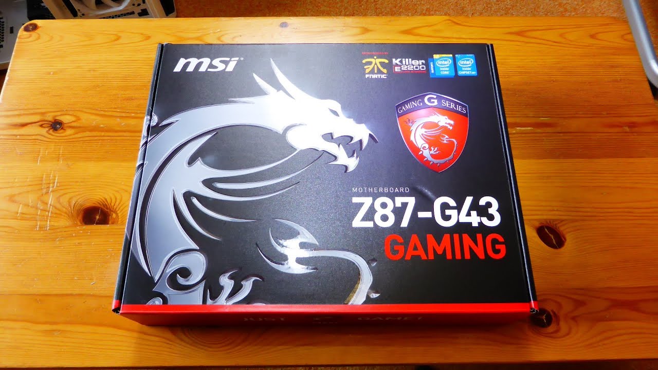 MSI Z87-G43 Gaming Mainboard