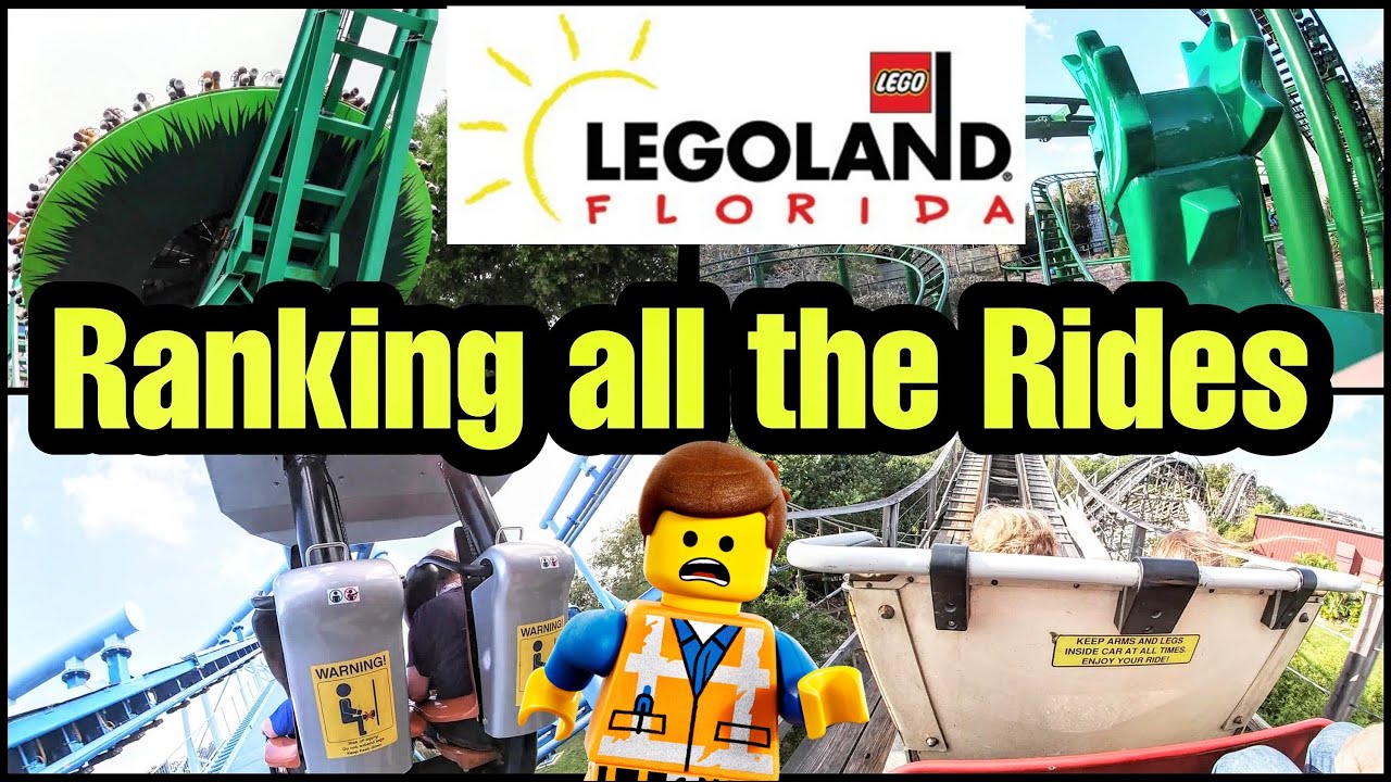 Рейтинг всех аттракционов в Legoland Florida от наименее до наиболее интенсивных | Сколько аттрак...