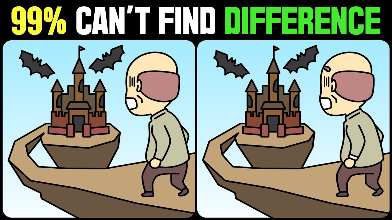 Spot The Difference : Only Genius Find Differences [ Find The Difference #472 ]