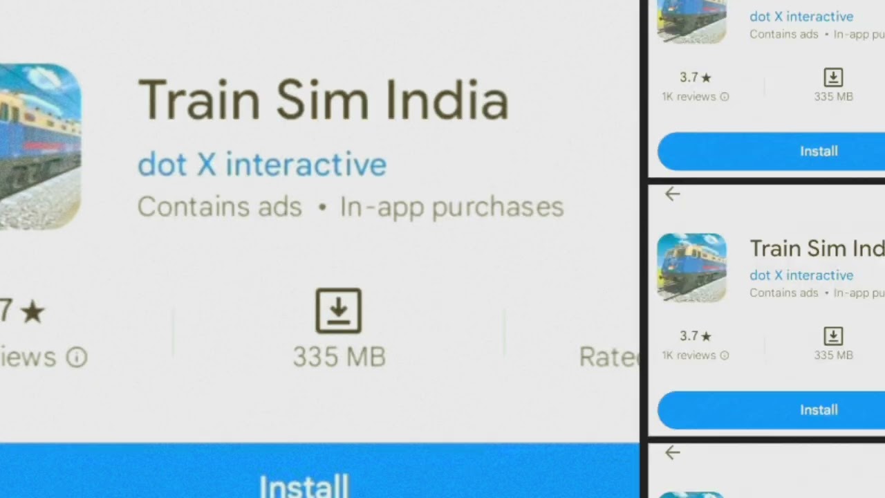 Finally Train Sim India Game Is Back On Play Store | #trainsimindia |
