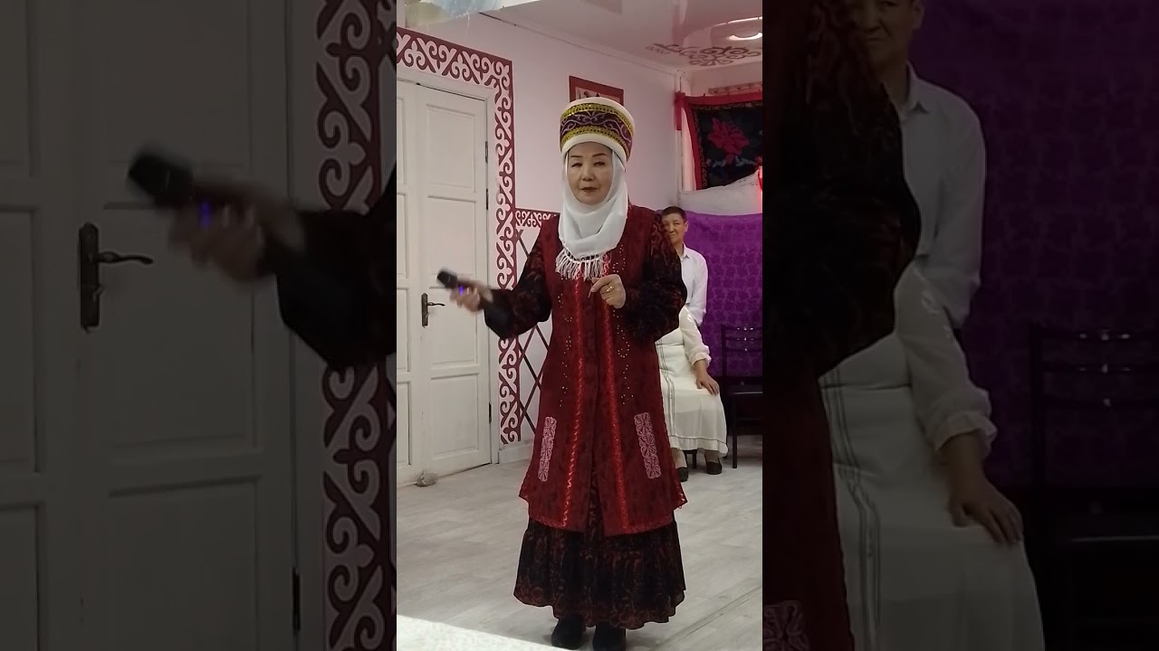 8 часть концерт доме пожилых и людей с инвалидностью Үмүт-үйү день киргизкого языка 