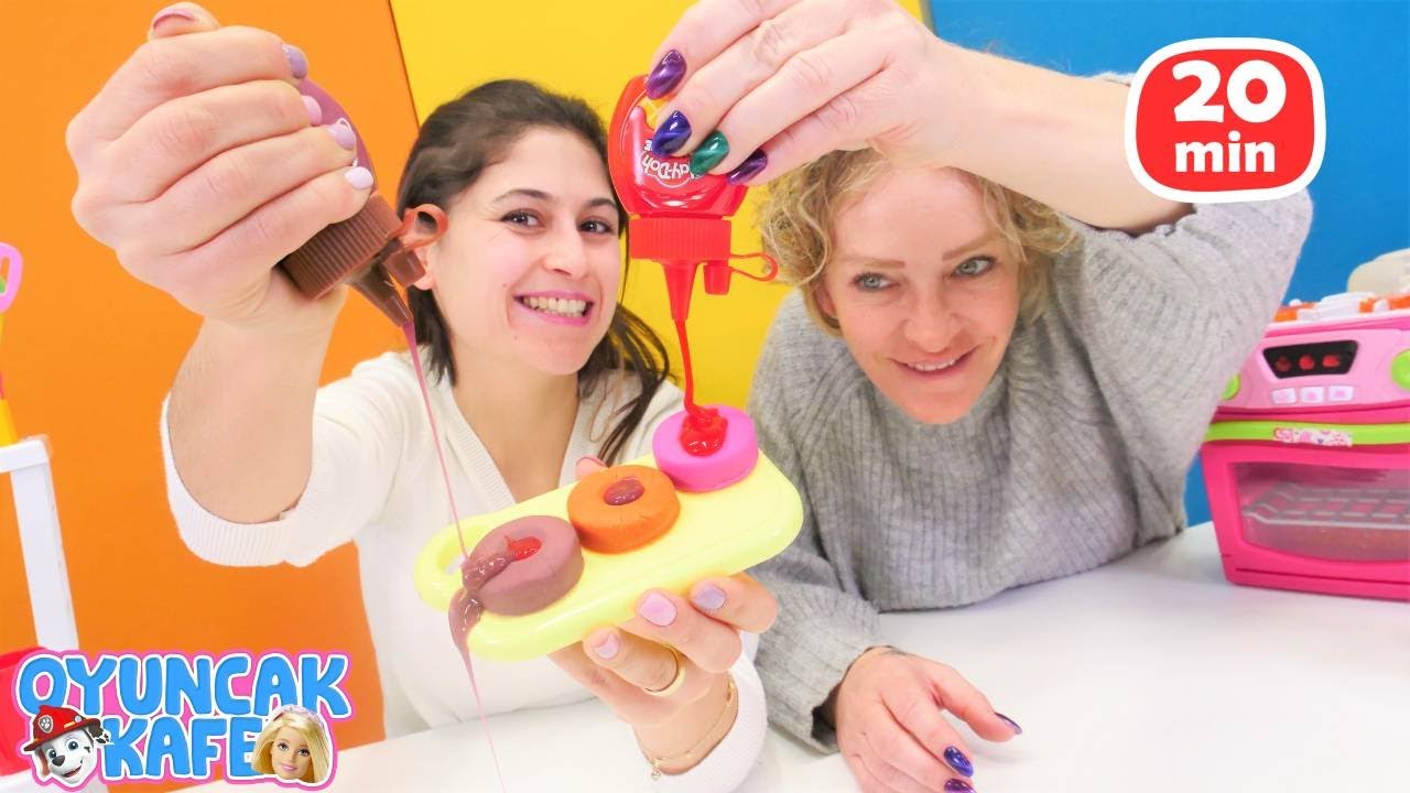 Çocuk videoları. Oyuncak Kafe - Ayşe ve Nicole ile en sevimli bölümler