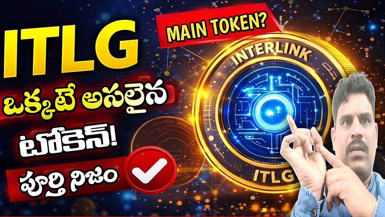 ITLG ఒక్కటే అసలైన Token | InterLink Official Statement Explained in Telugu