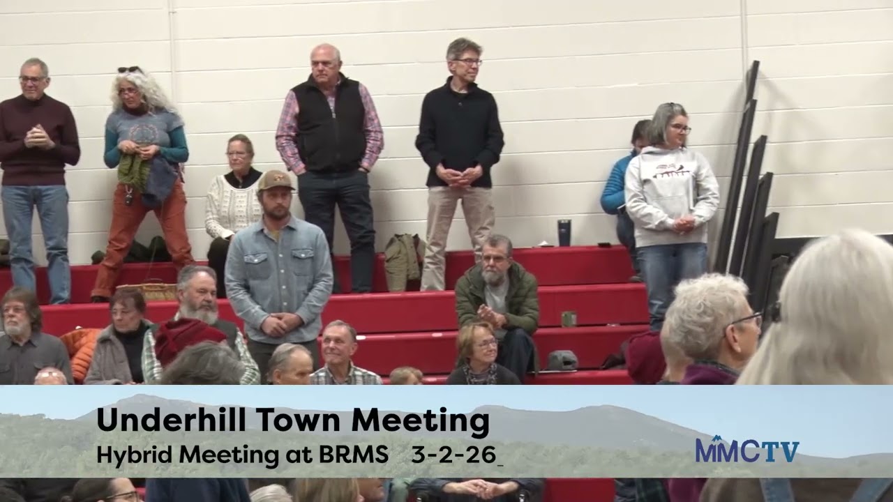 Underhill Town Meeting 3-3-2026