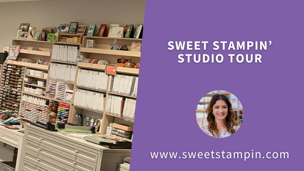 Tour of Sweet Stampin' Stamp & Craft Studio!