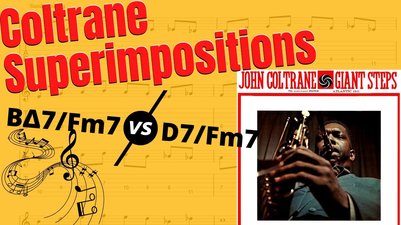 Superimposed Coltrane Changes Hybrid Scales For Outside Colours