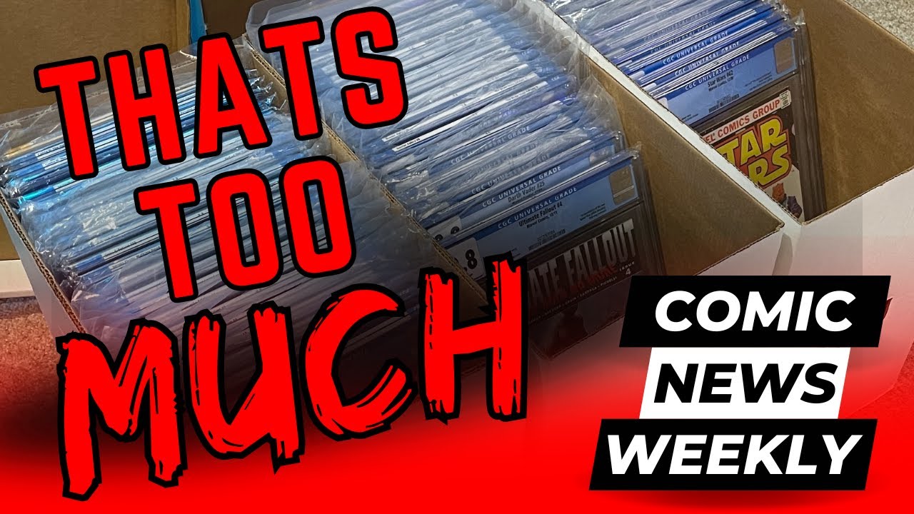Is Your Comic Collection Too Big For YOU To Maintain? Comic News Weekly