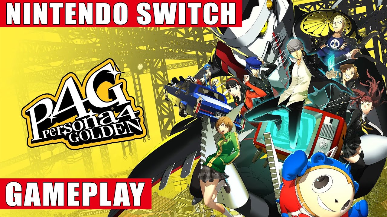 Persona 4 Golden Nintendo Switch Gameplay