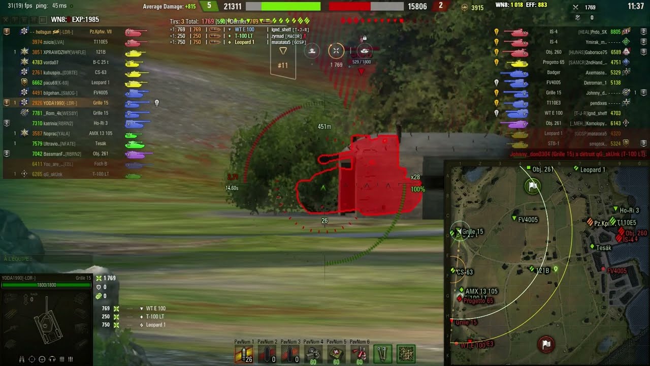 WOT GRILLE 15 N°4