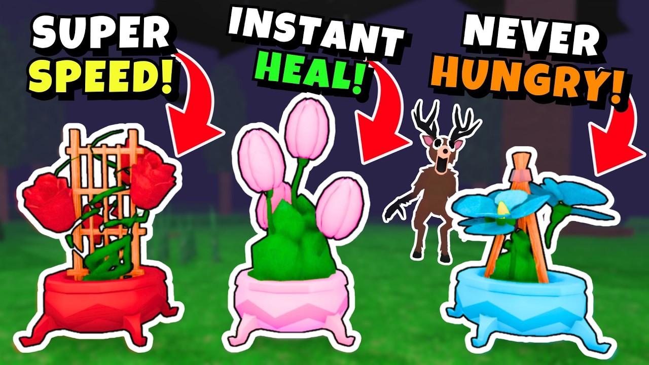 Unlocking SUPER SPEED in the Valentine’s Update 💐 (99 Nights in the Forest)