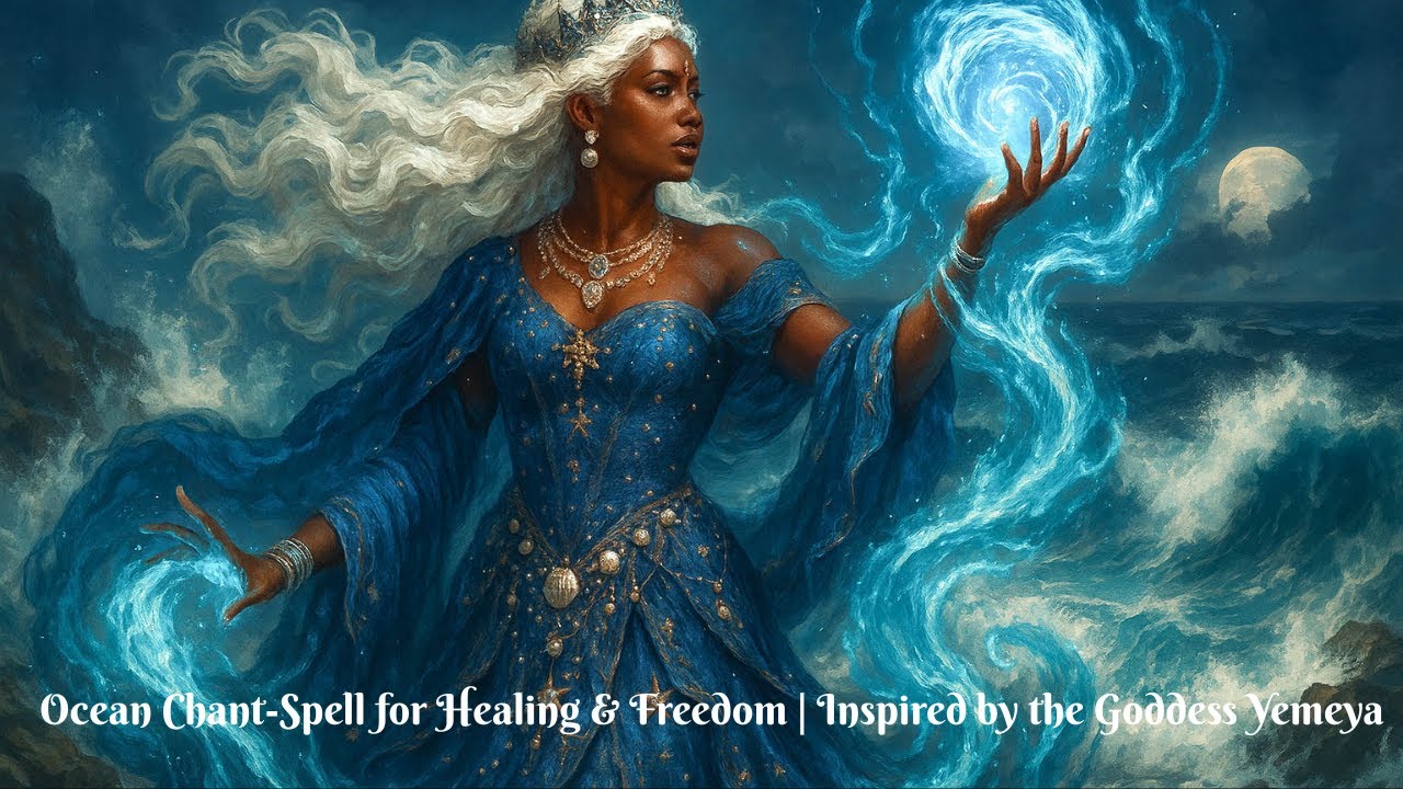 Sea Mother, Hear Me | Water Spell-Chant to Cleanse, Heal, Renewal & Reclaim |🌊🌙 Inspired by Yemaya