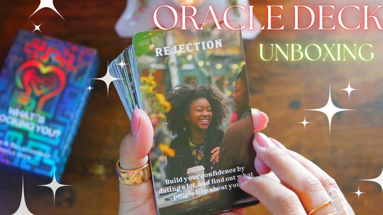 What's Blocking You? 🧿Oracle Deck Unboxing/Flip through