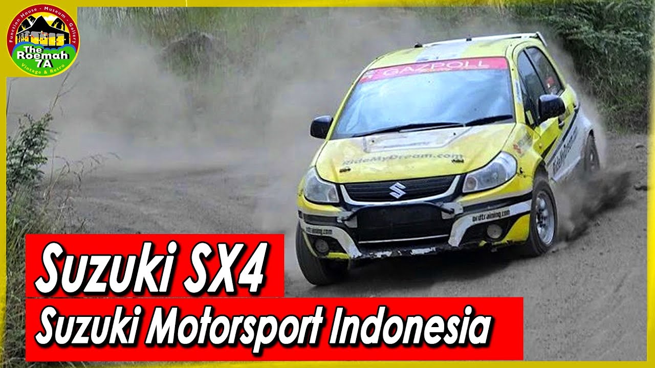 SUZUKI SX4 , Mobil Rally Andalan Suzuki Motorsport Indonesia