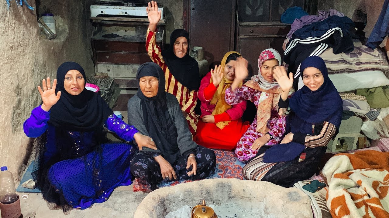 Old Rural Family meeting | Arab Village Lifestyle in Iran | الاسرة العرب فی الاهواز