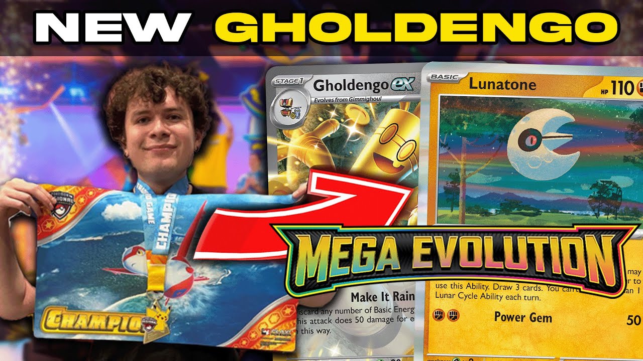 НОВАЯ Лучшая колода Голденго EX! | Mega Evolution