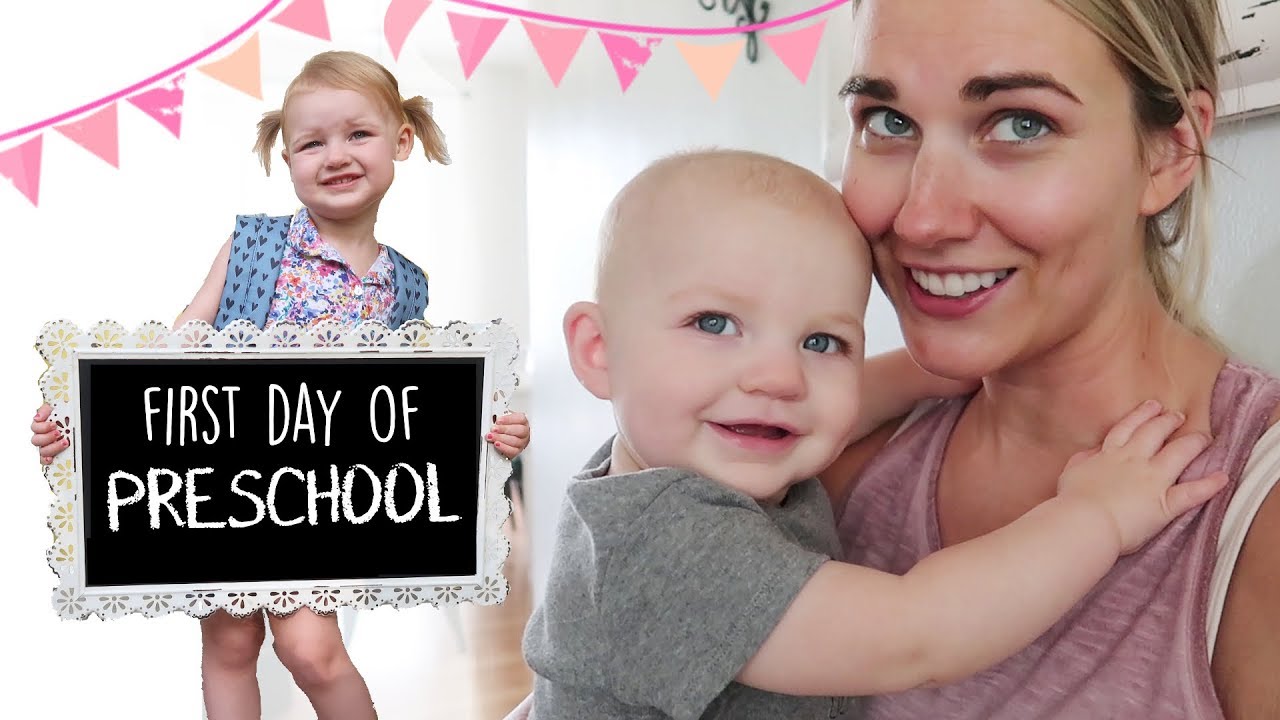 Eliza's FIRST Day of PRESCHOOL