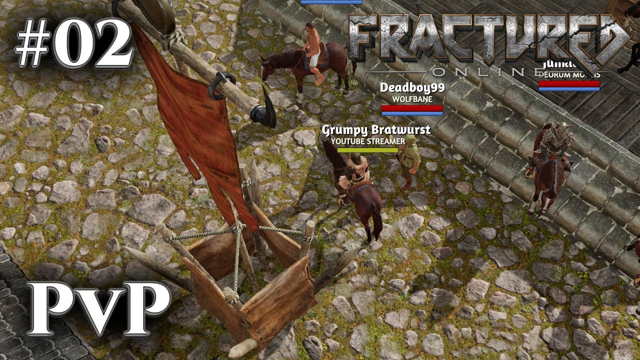Let's raid a town | no commentary | Fractured Online (Beta) | PvP #02