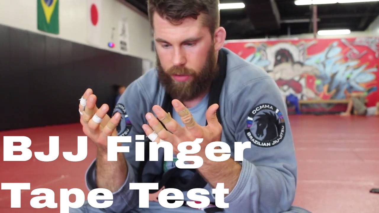 Athletic Tape vs Monkey Tape for BJJ Training (How to Tape Fingers)