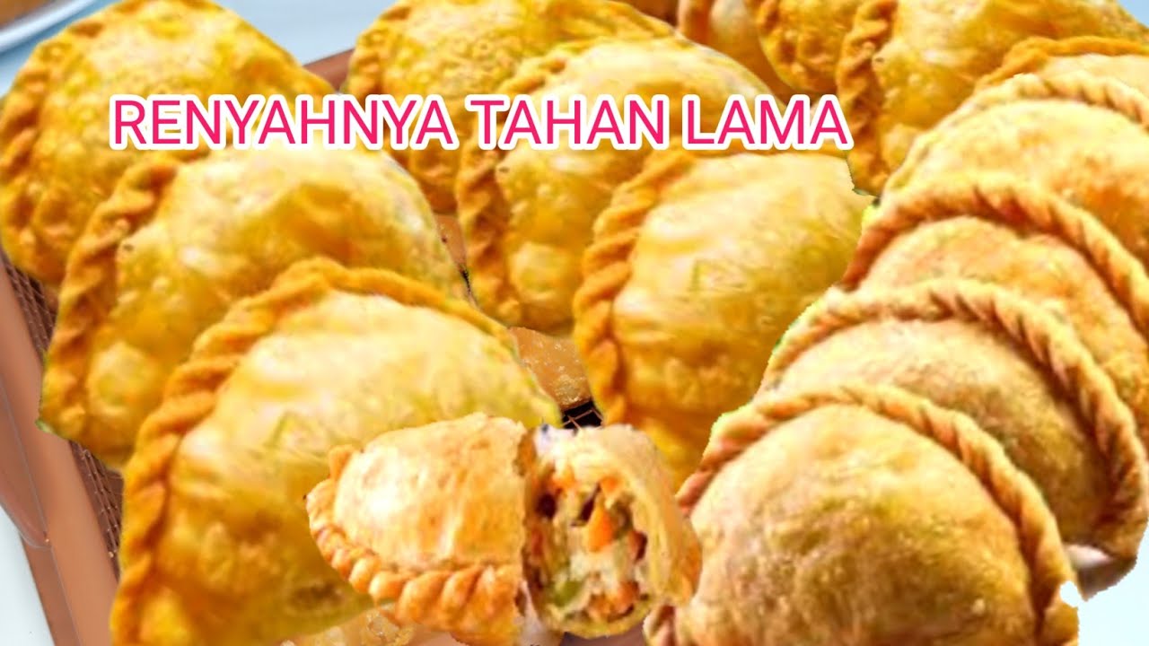 SERING BIKIN TAPI GAK PERNAH BOSAN  ! RESEP PASTEL RENYAH TAHAN LAMA
