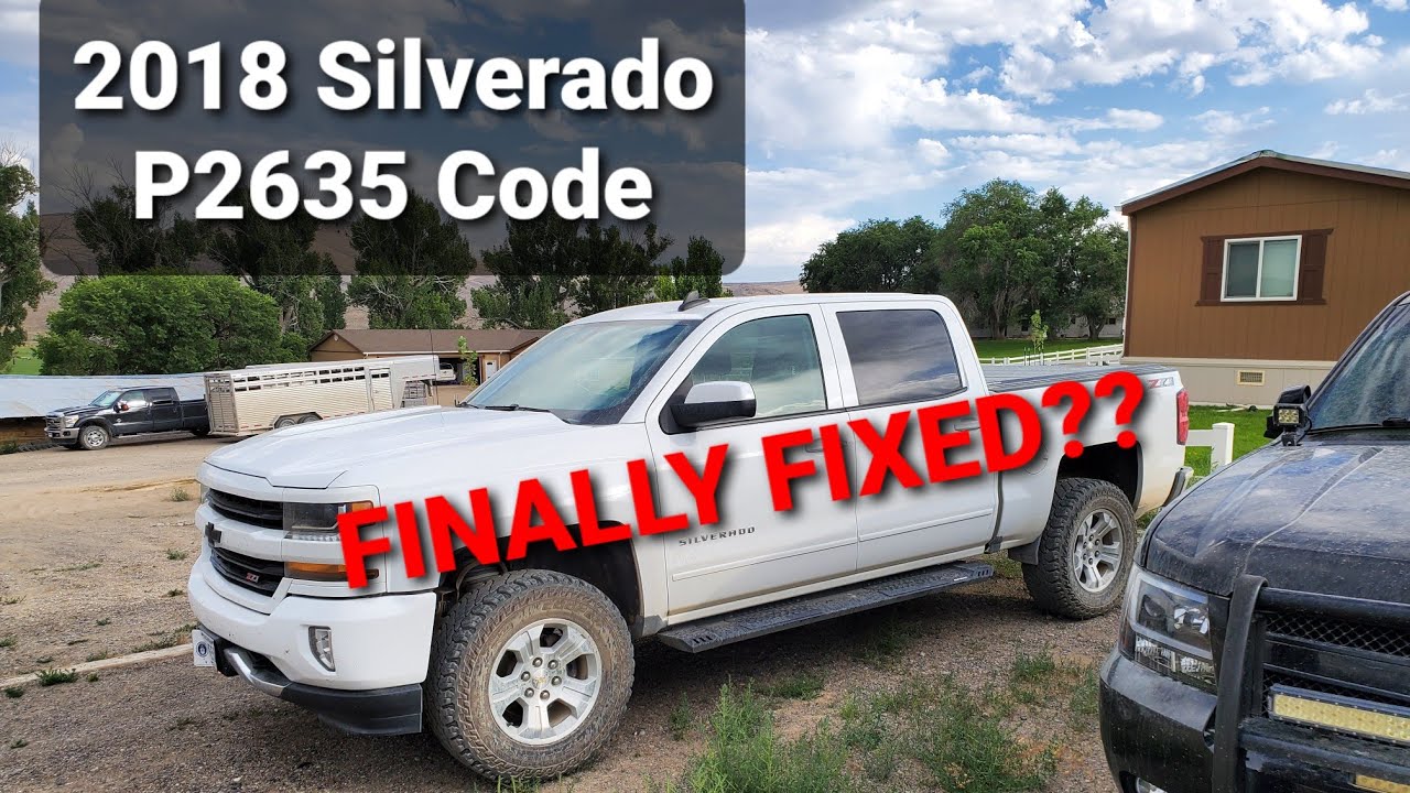 2018 Silverado P2635 Code, Part 3: Could it finally, actually be fixed???