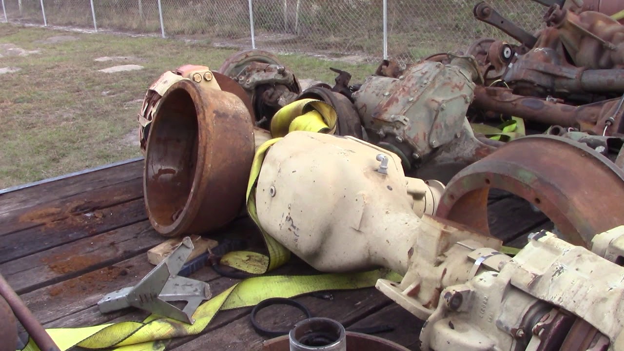 THE RAM MAN HAS MILITARY AXLES...2.5 TON, 5 TON, AXLE TECH...