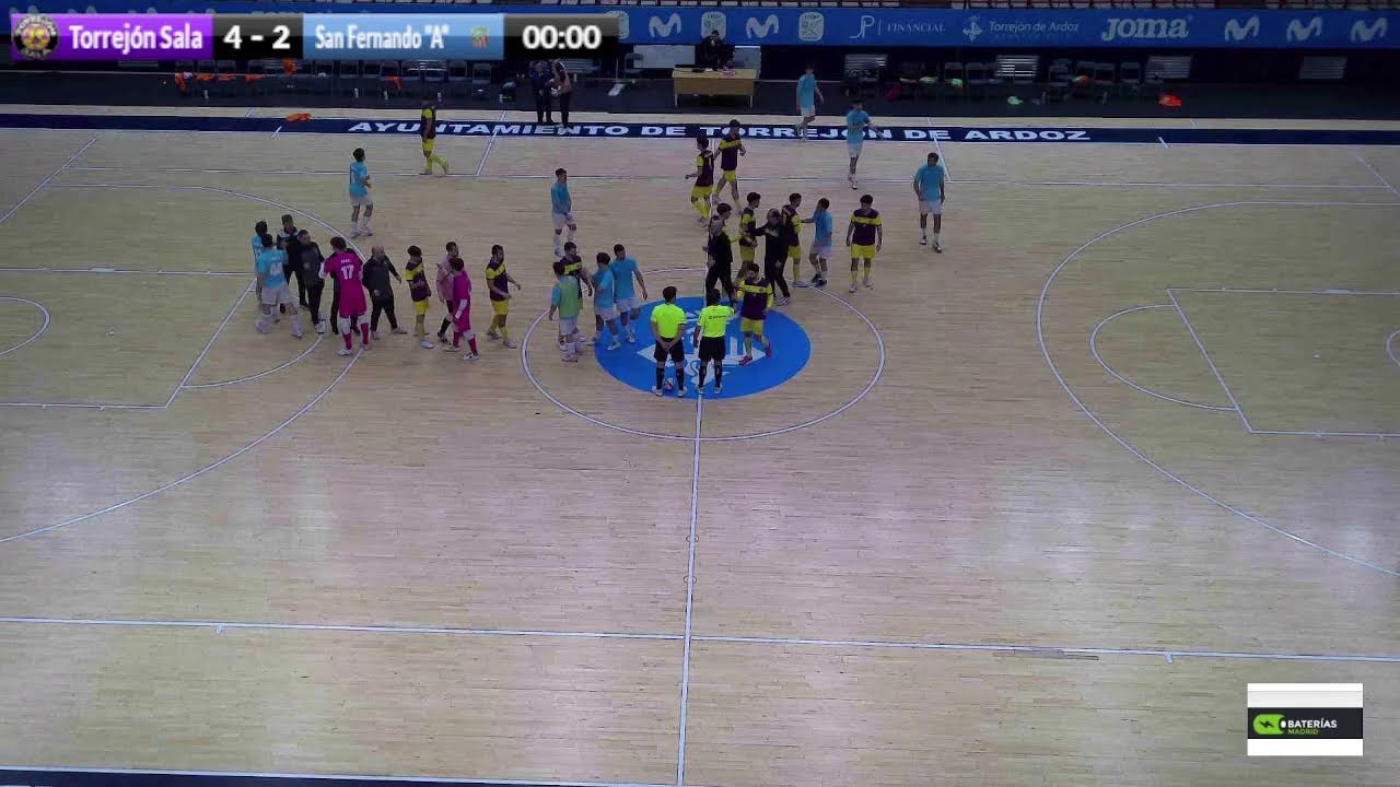3ª DIVISIÓN NACIONAL MASCULINA | Torrejón Sala VS CDE Fusión Futbol Sala San Fernando 