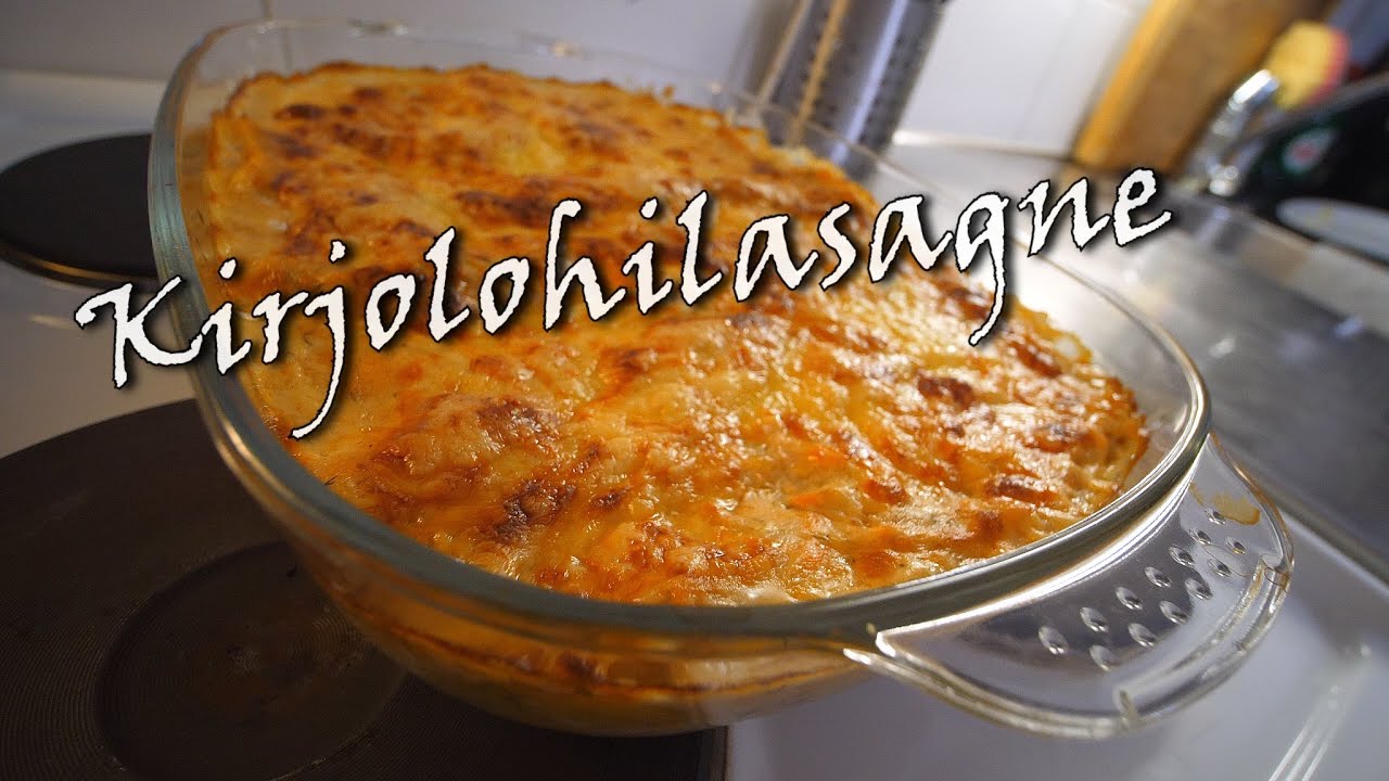 KIRJOLOHILASAGNE