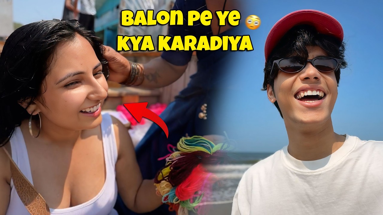 Anushree ne balon pe ye kya krliya 😳|| goa trip day 4 ||