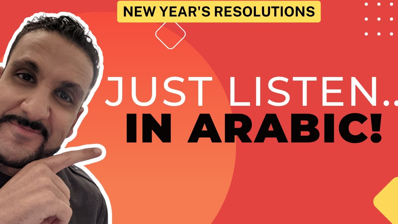 New Year Resolutions (Arabic Vlog)| Levantine Arabic Listening Practise