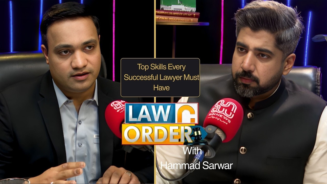 Top Skills Every Successful Lawyer Must Have | Law & Order | Sun News Pakistan