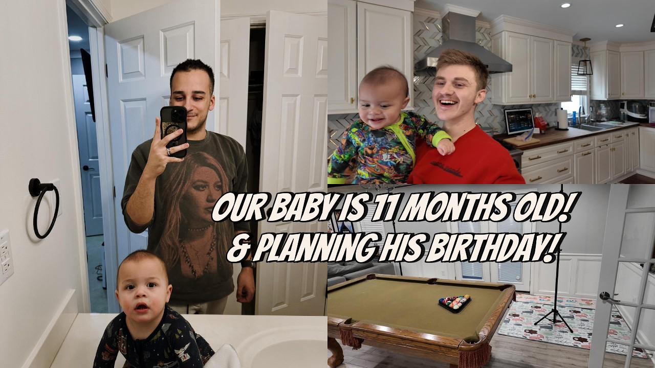 Как ему уже 11 месяцев? | Планирование первого дня рождения и семейная жизнь