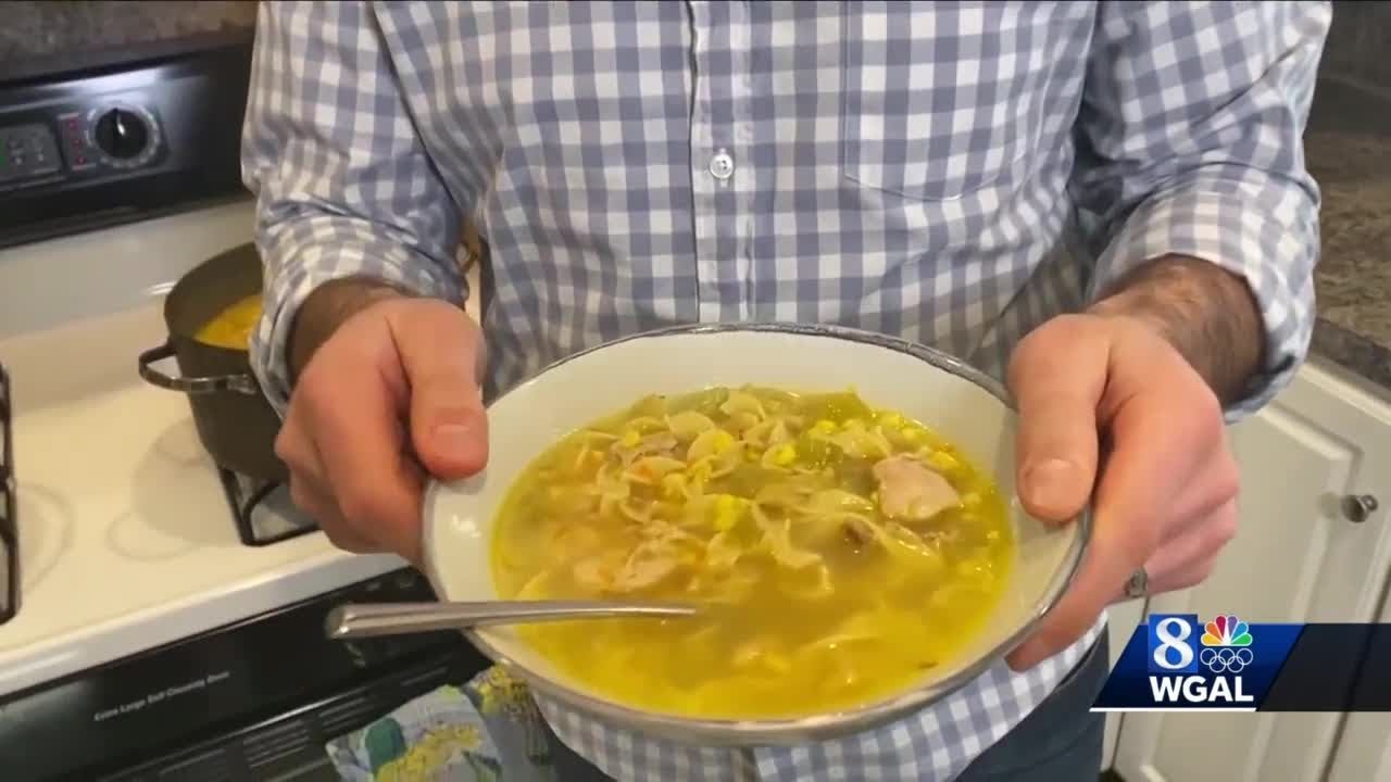 Pennsylvania Farm Show food recipe: Chicken corn soup