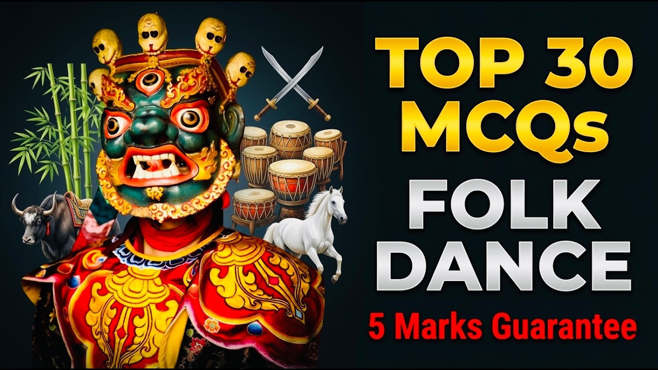 FOLK DANCE of INDIA | Folk Dance Current Affairs | Folk Dance in News