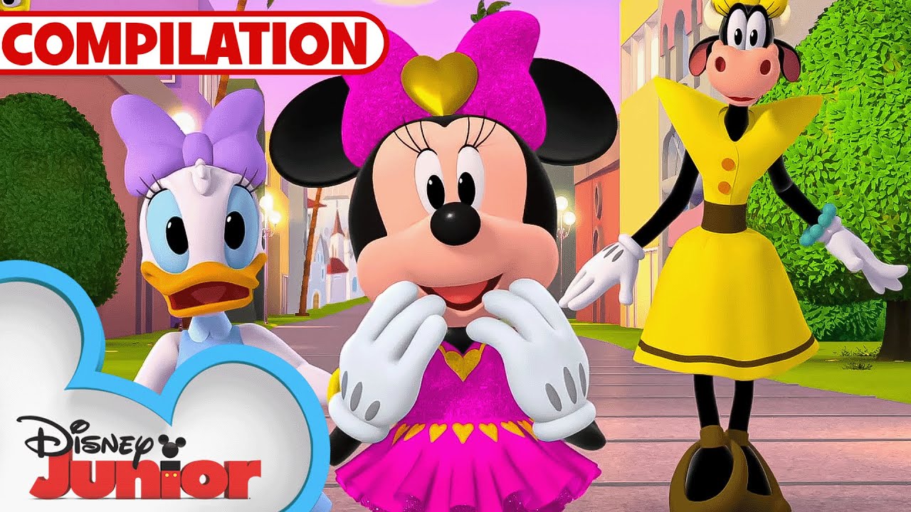Minnie's Bow-Toons! | NEW 20 Minute Compilation | Part 4 | Party Palace Pals | @disneyjr