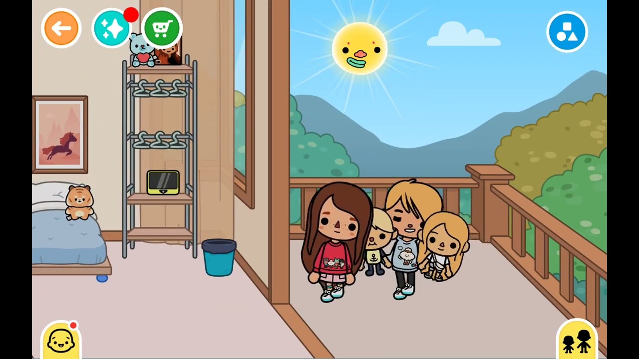 I Finally got the new house Toca boca 