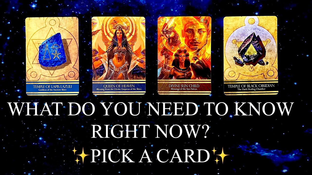 PICK A CARD | ✨WHAT DO YOU NEED TO KNOW RIGHT NOW?🌿