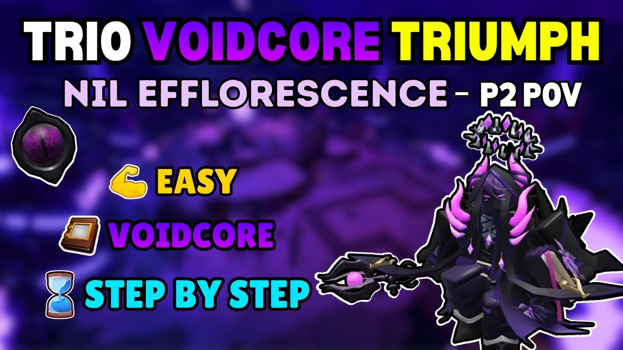 TRIO VOIDCORE TRIUMPH | NIL Pov 2 | Tower Defense Simulator