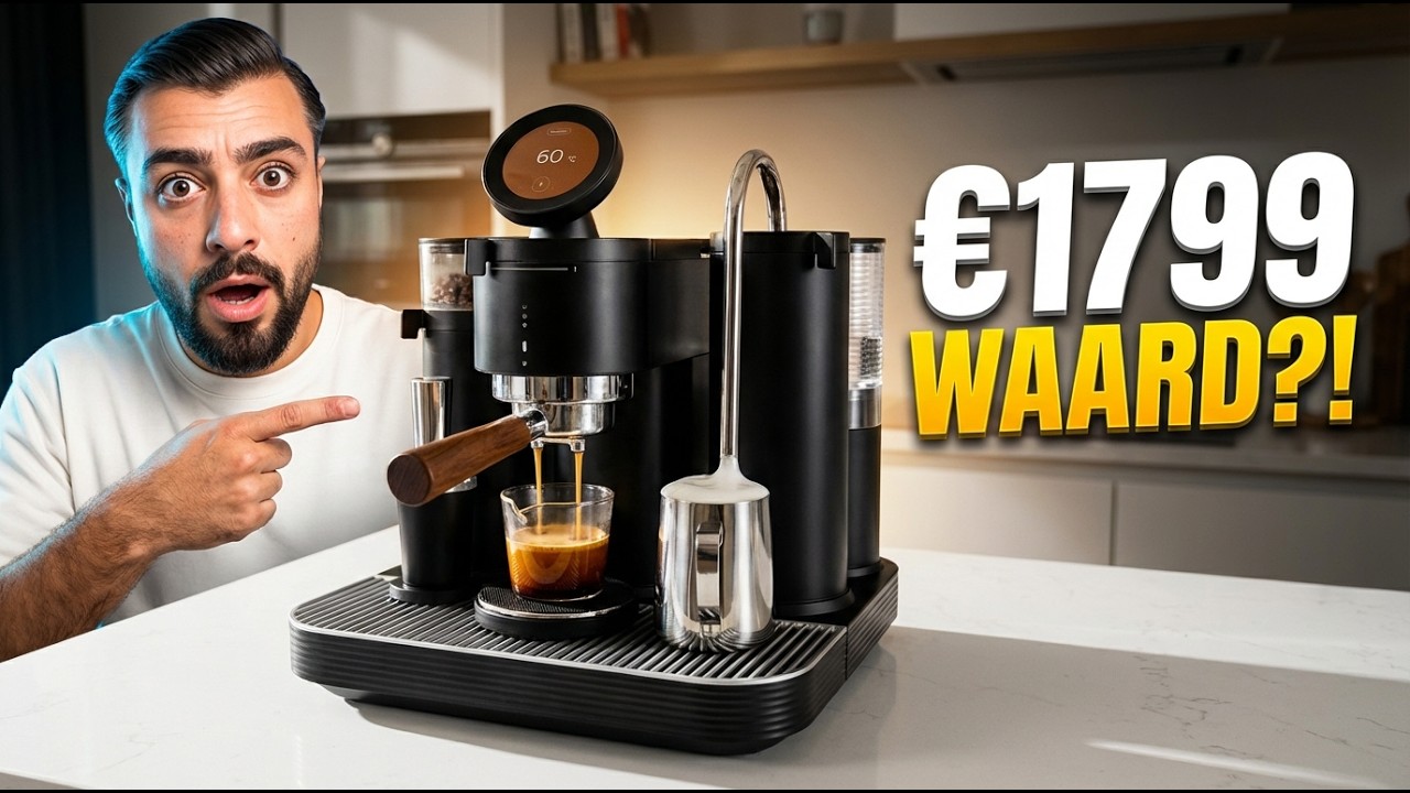 €1799 Voor Koffie Thuis… Ben Ik Gek Geworden? | Meraki Espresso Machine Review (NL)