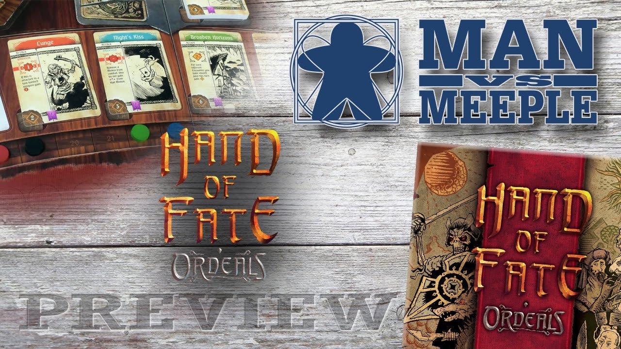 Hand of Fate: Ordeals (Rule and Make) Preview by Man Vs Meeple