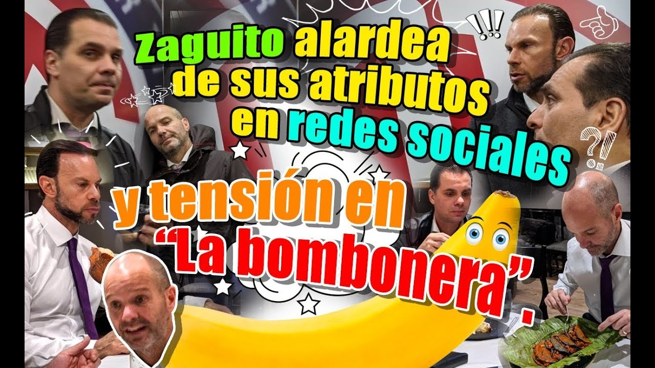 Zaguito alardea de sus atributos en redes sociales y tensión en “La bombonera”.