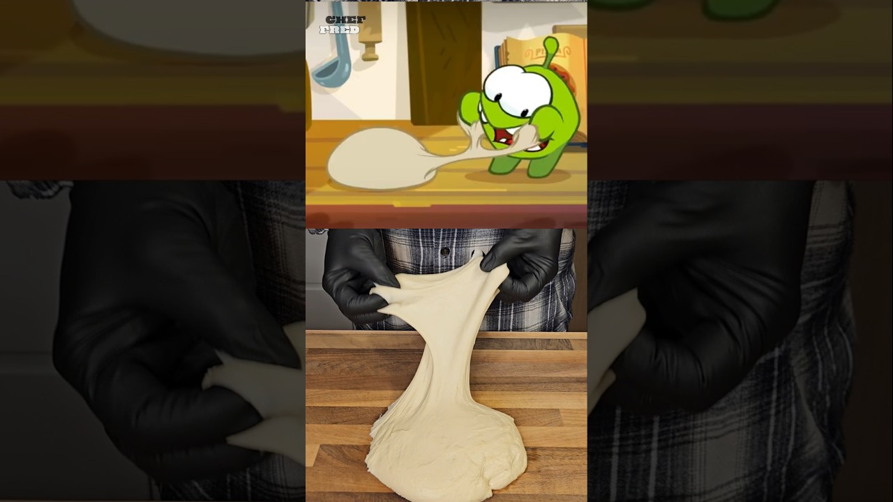 Om Nom's Choco-Crostata Dessert Debut!🍫🍕 #shorts #omnom #pizza #cuttherope