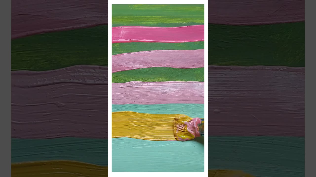 Colourful Stripes / Abstract Art