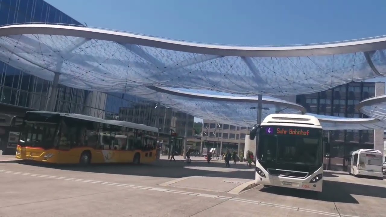 Station Bus Aarau, Switzerland #short #swisslife