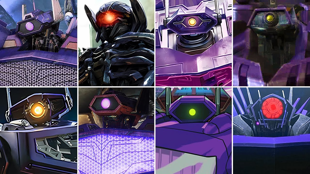 Evolution of Shockwave in Transformers Games (2007 - 2024 | PS2 - PS5)