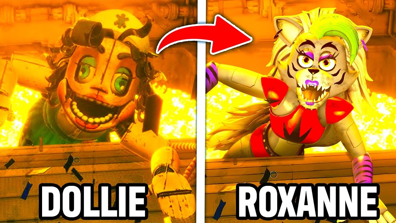 Roxanne Wolf REPLACES DOLLIE in FNAF Secret of the Mimic (INSANE MOD)