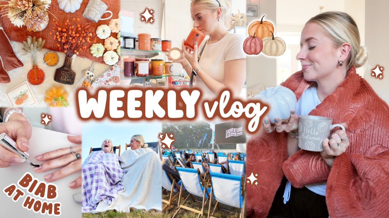 my first Autumnal HOMEWARE shop as a new homeowner 🎃