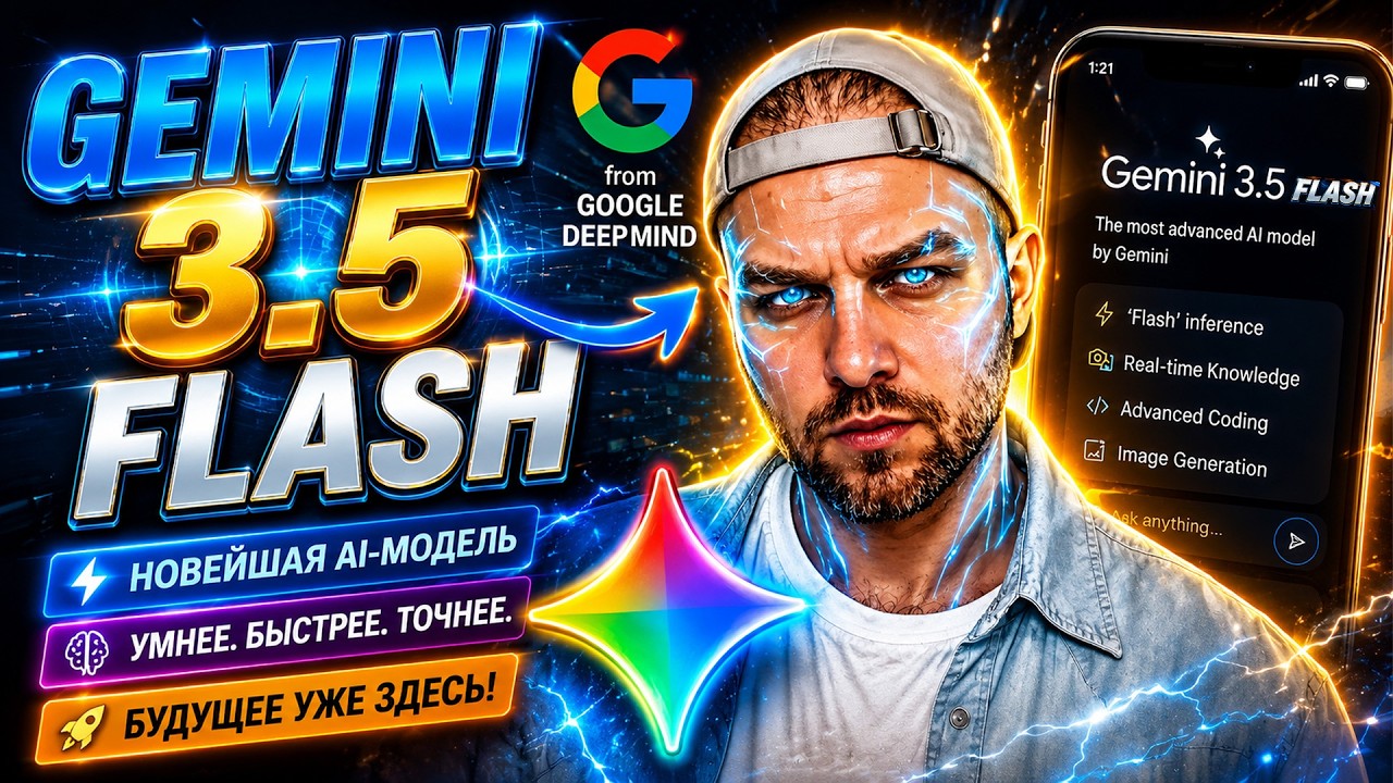 Обзор Gemini 3.5 Flash, а так же Gemini Spark и AI-агенты &mdash; Google меняет поиск, кодинг и будущее ИИ
