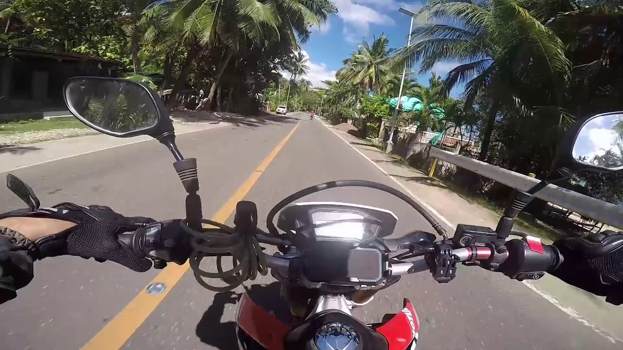 Cebu Semi north loop with CRF250L riders