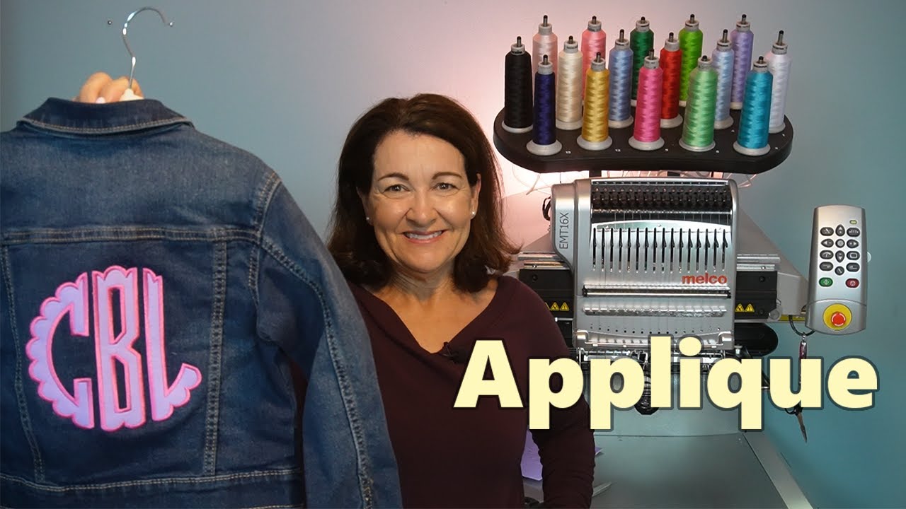 Applique with your Melco Embroidery Machine